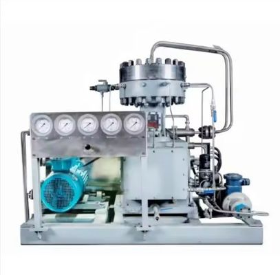 کیفیت  Helium He Chlorine Gas Diaphragm Gas Air Compressors Hydrogen Diaphragm Compressor کارخانه