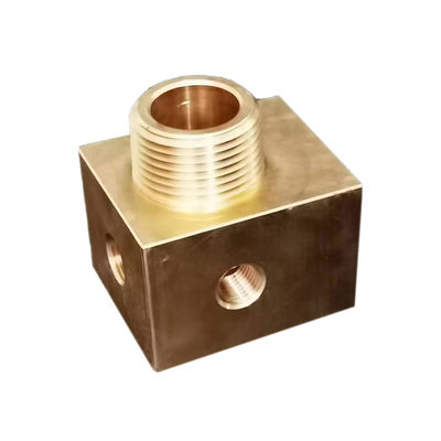 خدمات گچکاری سفارشی CNC کارخانه های گچکاری مس جامد قطعات گچکاری مس